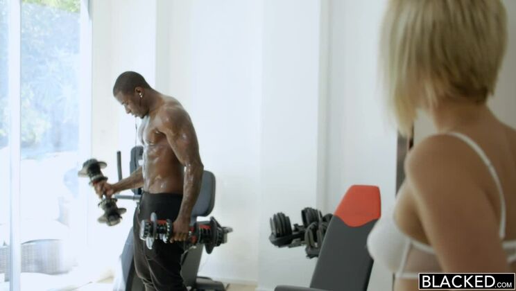 [BLACKED] - Cheating Blonde Enjoys Interracial Fucking