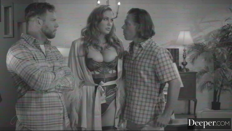 [Deeper] - Interracial Spooning EP 1: Seth Gamble and Friends