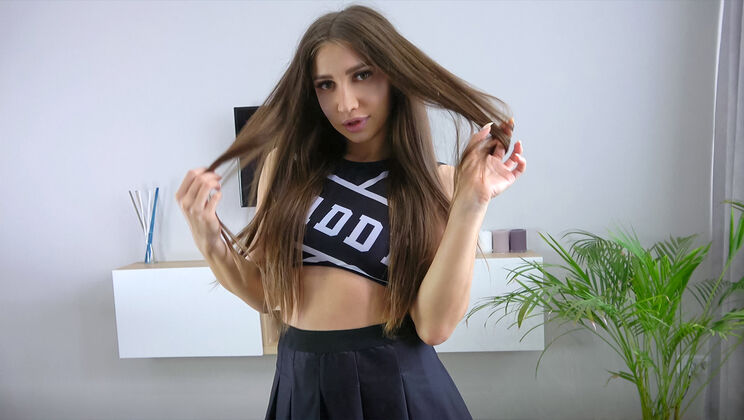 [TeamSkeetXSeries] - Rico Hugi Fucks Hot Cheerleader - Kriss Kiss - Rico Hugi