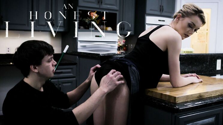 [PureTaboo] - Honest Desires: Natural Blonde Takes Deep Throat & Cum on Tits