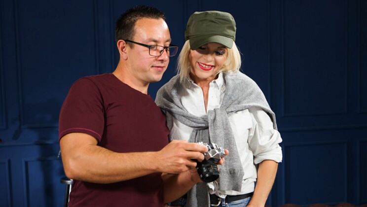 [LustyGrandmas] - Blonde and Big Tits in Sex