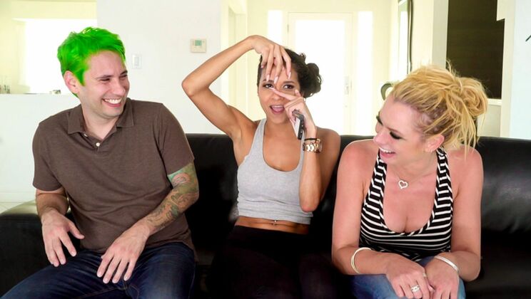 [PrettyDirty] - The Pervert Family: A Blonde, Brunette, and Latina Extravaganza - Abby Lee Brazil - Tommy Pistol - Briana Banks