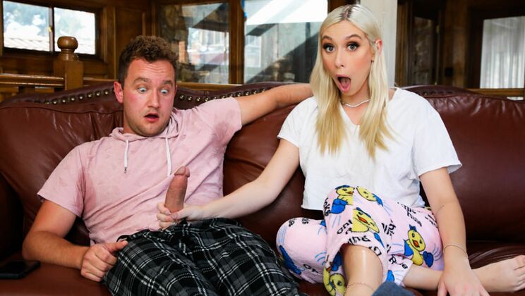 [OutOfTheFamily] - Blonde Stepsister Kay Lovely Loves Pussy Licking - Van Wylde - Kay Lovely