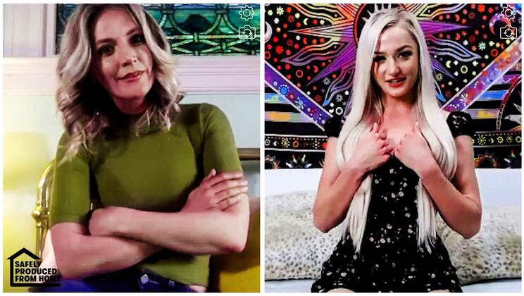 [Mommy'sGirl] - Mom's Small Tits, Big Pleasure - Mona Wales - Morgan Rain