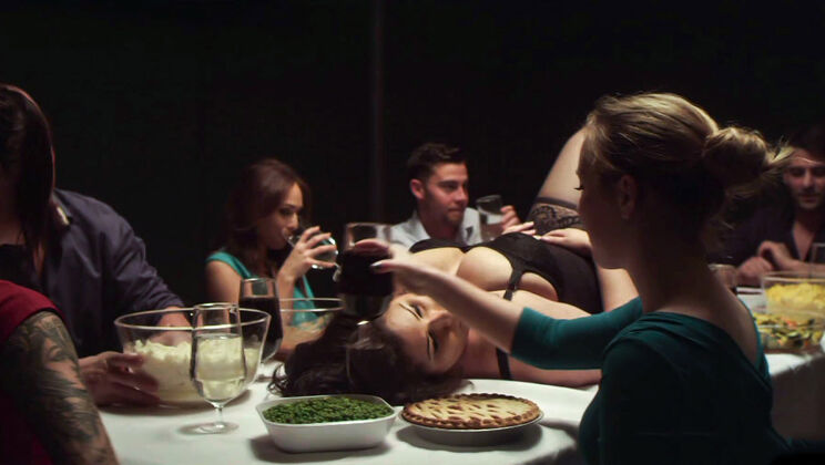 [TeamSkeetXSeries] - Indulge in Gluttony: Part 1 - Seth Gamble - Karmen Karma - Lyla Storm - Jessie Parker - Christian - Harper Hughes