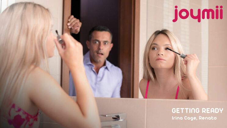 [Joymii] - Lingerie Lover Irina Cage Gets Ready - Renato - Irina Cage