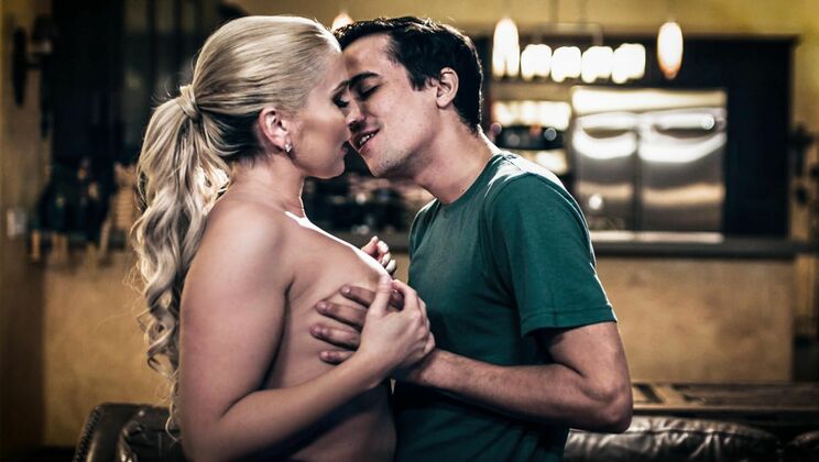 [PureTaboo] - Big Tits Stepmom Threesome Fuck