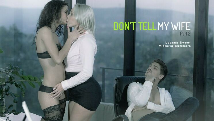 [Babes.com] - Cheating Hubby POV - Busty Leanna & Victoria Ride Hard