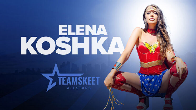 [TeamSkeetAllStars] - Wonder Woman's XXX Superhero Night - Nathan Bronson - Elena Koshka