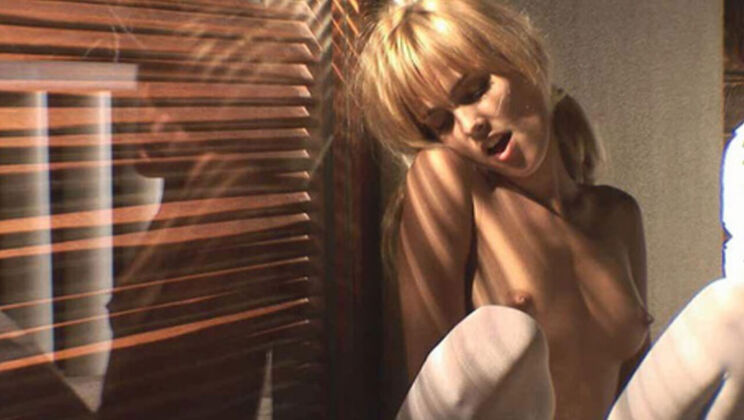 [WowGirls] - Lingerie Clad Sasha Plays Alone - Sasha