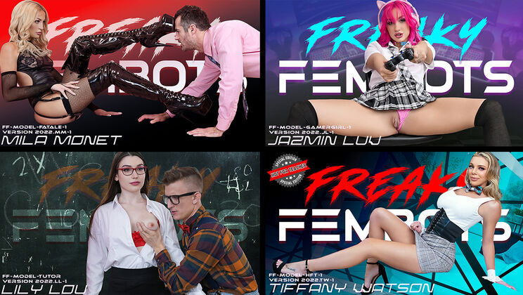 [TeamSkeetSelects] - Top Fembot Frenzy with Tiffany Watson - Tiffany Watson - Jazmin Luv - Lily Lou - Charma Kelley