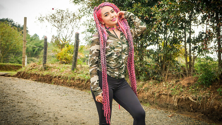 [Oyeloca] - Latina Pink Hair Girl Pounded By Pedro - Pedro Nel - evolet