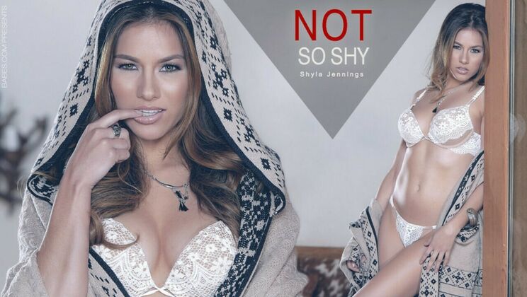 [Babes.com] - Not So Shy Brunette Masturbates - Shyla Jennings