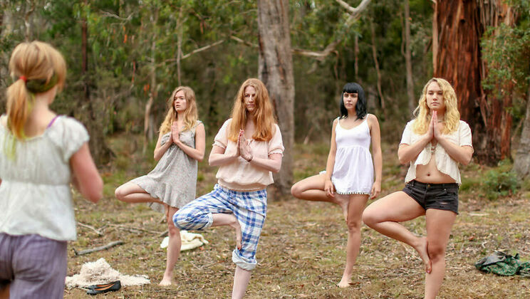 [SouthernSins] - Yoga Outdoor with Sexy Hairy Girls - Laney - Kim Cums - Jane - Chloe B - Marina Lee