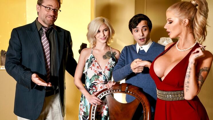 [Brazzers] - Lesson in Lust: Ricky Spanish, Kiara Cole, Joslyn James - Ricky Spanish - Kiara Cole - Joslyn James