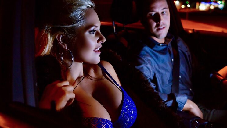 [Brazzers] - Fishnet and High Heels, Outdoor Fun - Jessy Jones - Alena Croft