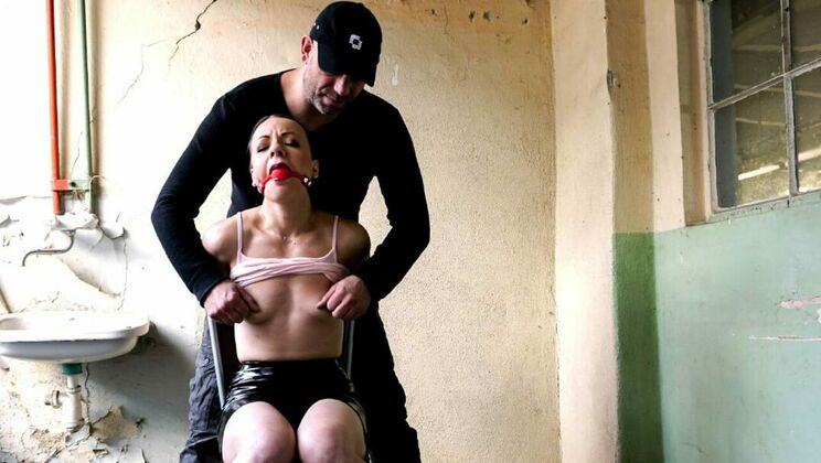 [Submissed] - Small breasted girl in bondage gets fucked - Lilit Sweet