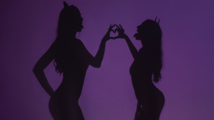 [WeLiveTogether] - Lesbian Lovers: Big Natural Tits and Piercings - Gianna Dior - Desiree Dulce