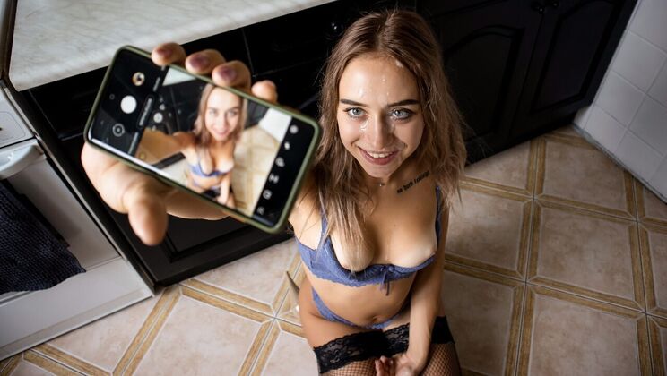 Russian Amateur Gets Facial