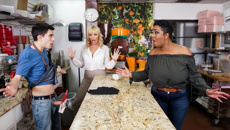 [LilHumpers] - Big Ass Barista Dana DeArmond in Action - Layton Benton - Dana DeArmond - Jordi El Niño Polla