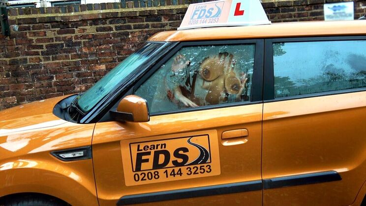 [FakeDrivingSchool] - Missionary Style Sex with a Young Black Girl - Ryan Ryder