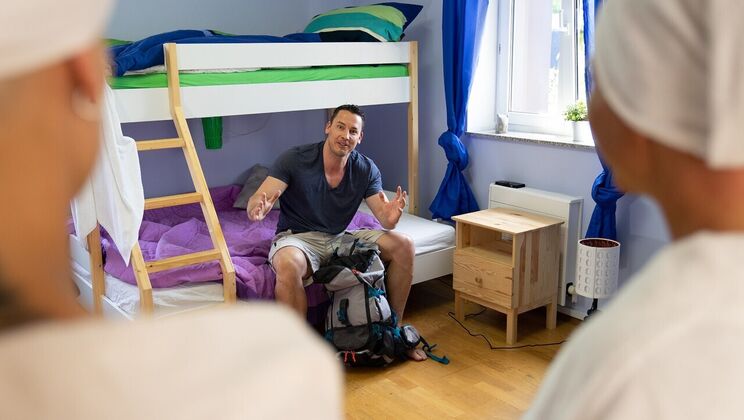 [FakeHostel] - Double Trouble: Blonde and Brunette Get Wild