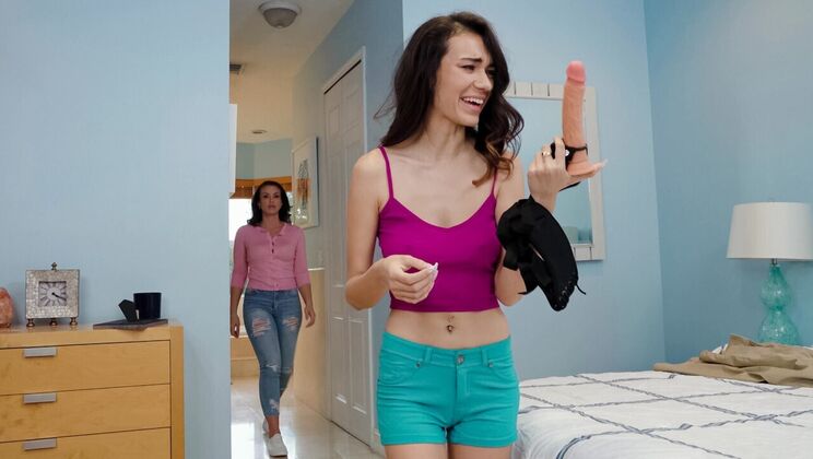 [MomsLickTeens] - Rainy Day Cheating - Brunette Lesbians Fuck Hard with Sex Toys - Sawyer Cassidy - Mandy Waters
