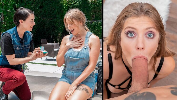 [LookAtHerNow] - Big Titted Blonde Gets Doggystyle Fucking - Alex Legend - Giselle Palmer