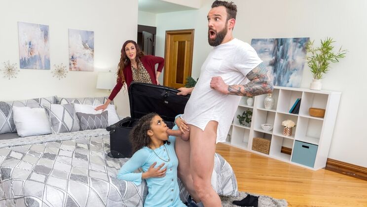 [RKPrime] - Natural Tits Brunette Jeni Angel Gets Facial From Alex Legend - Alex Legend - Jeni Angel