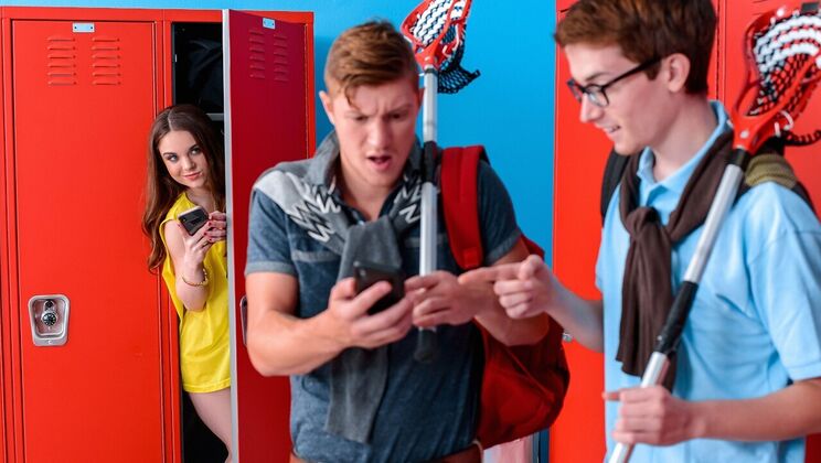 [TeensLoveHugeCocks] - Uniformed Babe Gets Spanked and Fucked - Oliver Flynn - Megan Marx