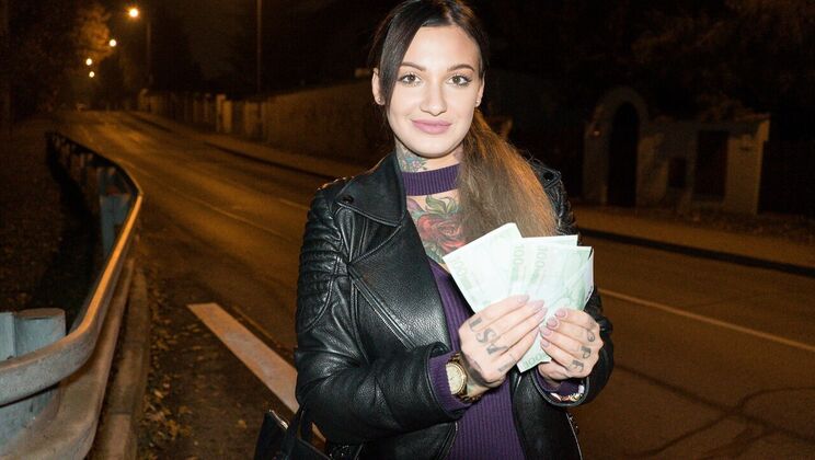 [PublicAgent] -  Outdoor blowjob with cum swallow and deepthroat  - Thomas Hyka - Adel Asanty