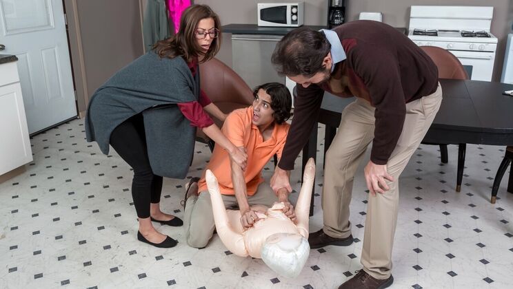 [LilHumpers] - Tattooed Latina Gets Wild in Bed