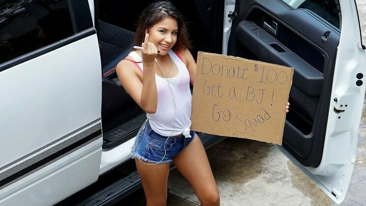 [PervsOnPatrol] - Zaya Cassidy's Car Wash Fun - Zaya Cassidy