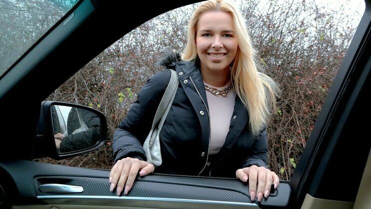 [StrandedTeens] - Blonde Nikky Dream Gets Car Fucked - Nikky Dream