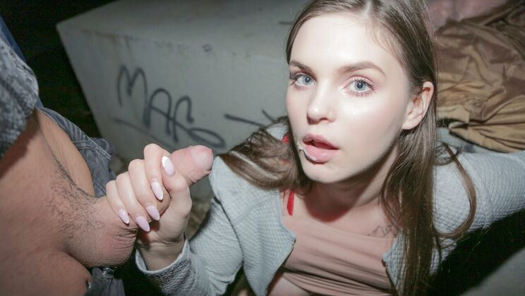 [PublicAgent] - Shaved Brunette Student Takes Big Cock - Nick Ross - Taylee Wood