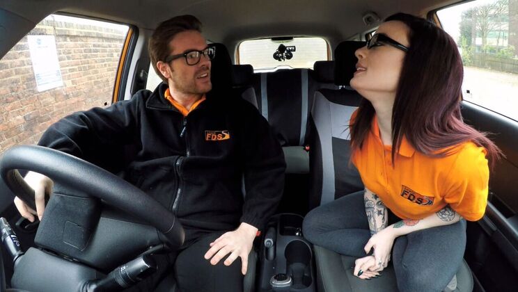 [FakeDrivingSchool] - Petite Teen Creampie Sex with Ryan Ryder - Ryan Ryder