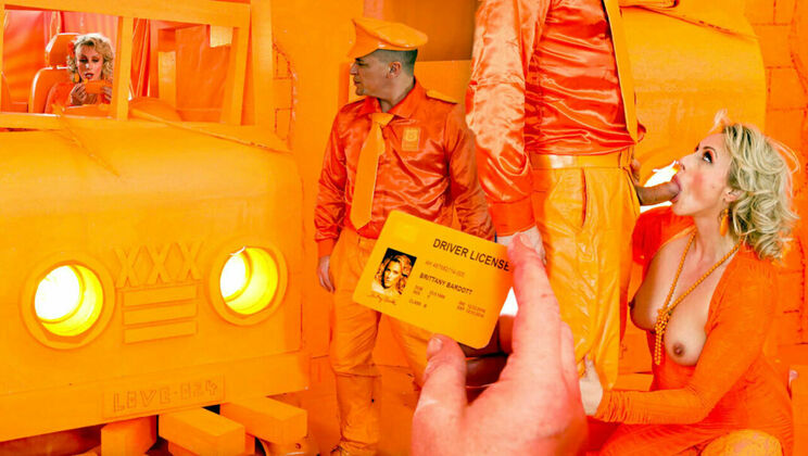 [SinfulXXX] - Blonde Bombshell Brittany Bardot in Fetish Scene - Steve Q - Brittany Bardot