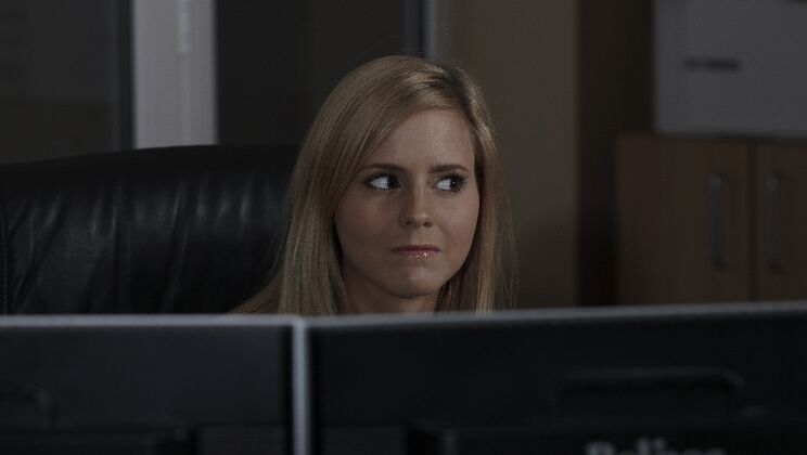 [Oldje] - Young Secretary's Wet Pussy and Cum Swallowing - Kandi - Walter