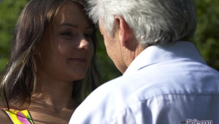 [Oldje] - Natural Tits and Outdoor Fuck with Gustavo - Gustavo - Jeydah