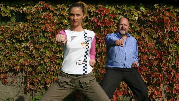 [Oldje] - Eugene's Outdoor Passion with Blonde Rodica - Eugene - Rodica