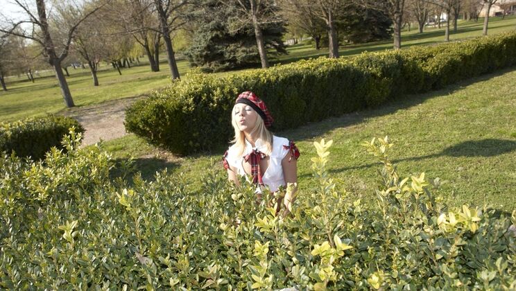 [Oldje] - Blonde and Tattooed Teen Candy in Sex - Candy - Louis