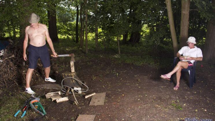 [Oldje] - Masturbation and Spanking for Young Pleasure - Alessandra Jane - David