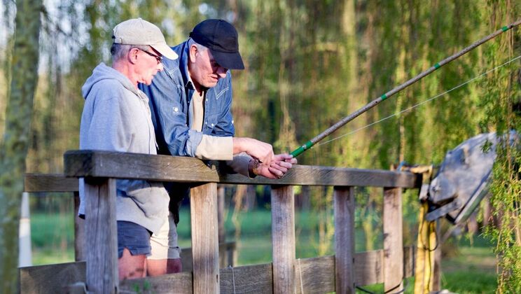 [Oldje] - Dick Fishing with John and David - John - David - Jessica Malone
