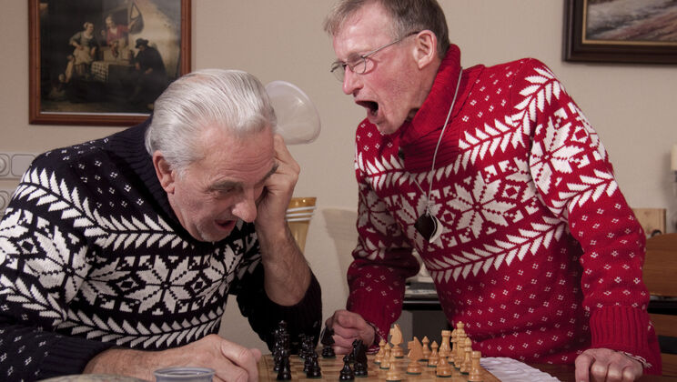 [Oldje] - Anal and Blowjob with Two Cocks - John - Cherry Kiss - David