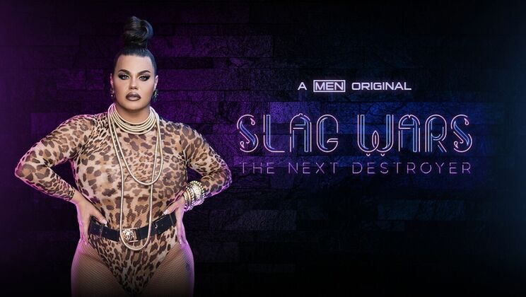 [TransAngels] - Big Ass Shemale in Thong Strips - Nicky Monet