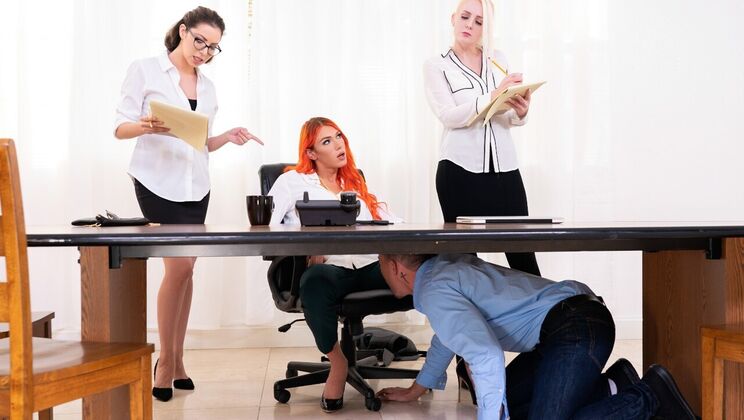 [TransAngels] - Cowgirl and Reverse Cowgirl with Redhead - Aspen Brooks - Kirk Cummings