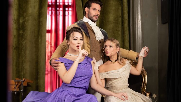 [TransAngels] - Hot Blonde Rides Big Dick Cowgirl Style - Alexa Flexy - Emma Rose - Papi Kocic