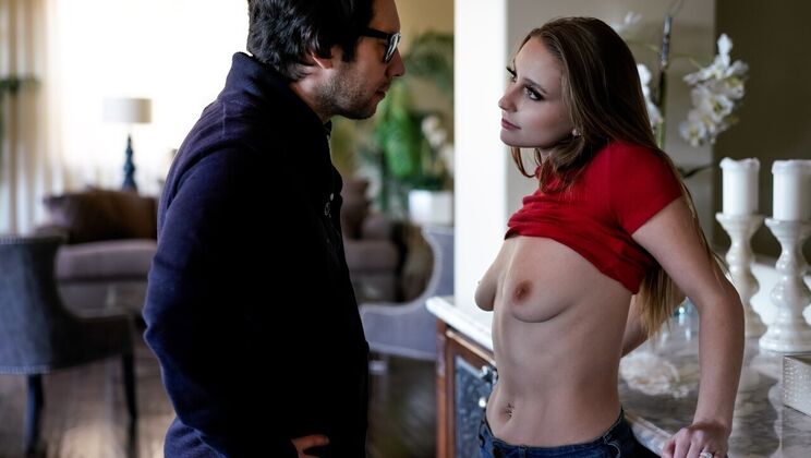 [FamilySinners] - Outdoor Sex with Facial and Blowjob - Tommy Pistol - Laney Grey