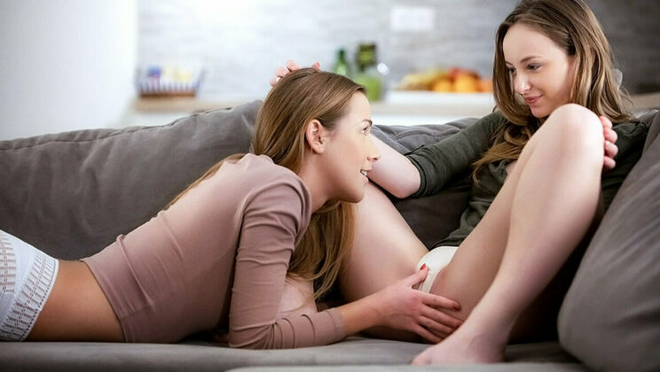 [SexArt] - Czech Lesbians in Socks Enjoy Outdoor Sex