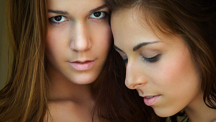 [SexArt] - Lesbian Kissing and Sex - Alexis and Antonia